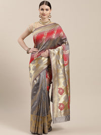 Ombre Kanjiwaram Silk Saree