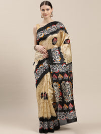 Bhagalpuri Kalamkari Inspired Saree